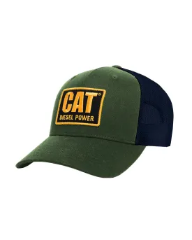 Cat X Richardson 112 Diesel Power Trucker Hat - Army Moss