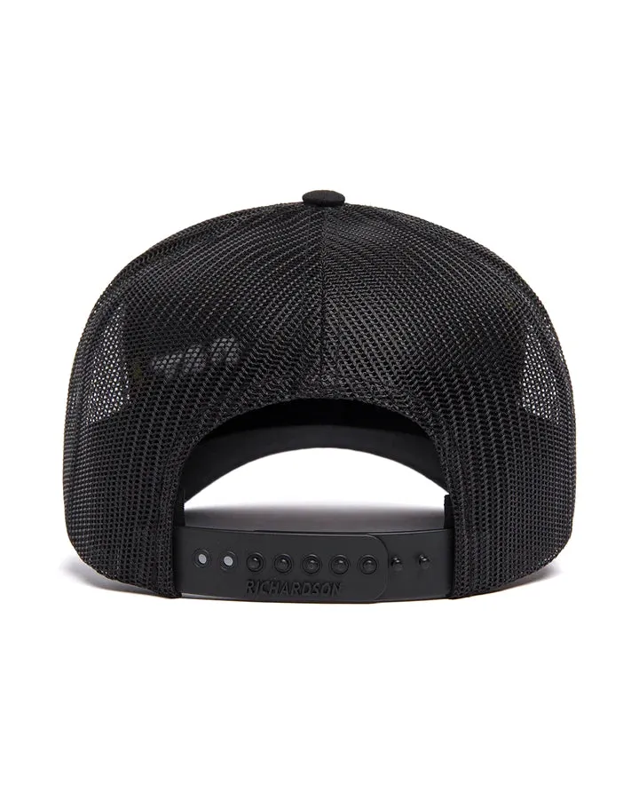 Cat X Richardson 112 Trucker Hat - Black