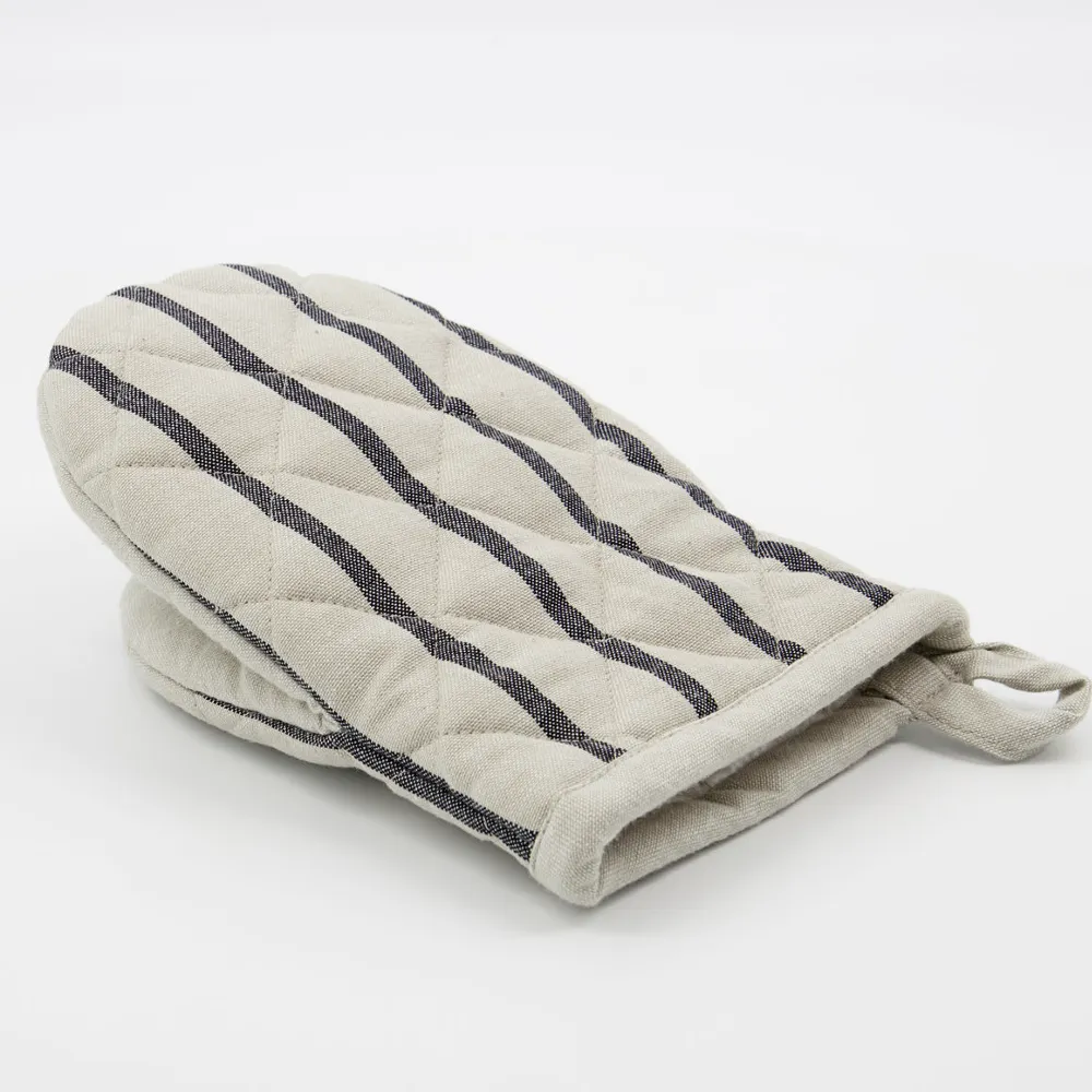 Chef - Black Stripe Oven Glove