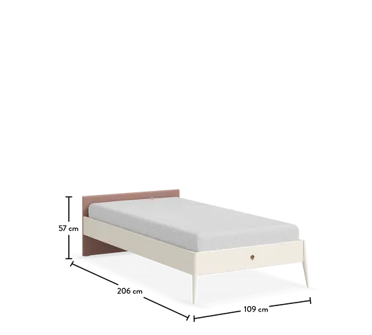 Cilek Elegance Bed (100X200 Cm Or 120X200 Cm) - Headboard Optional