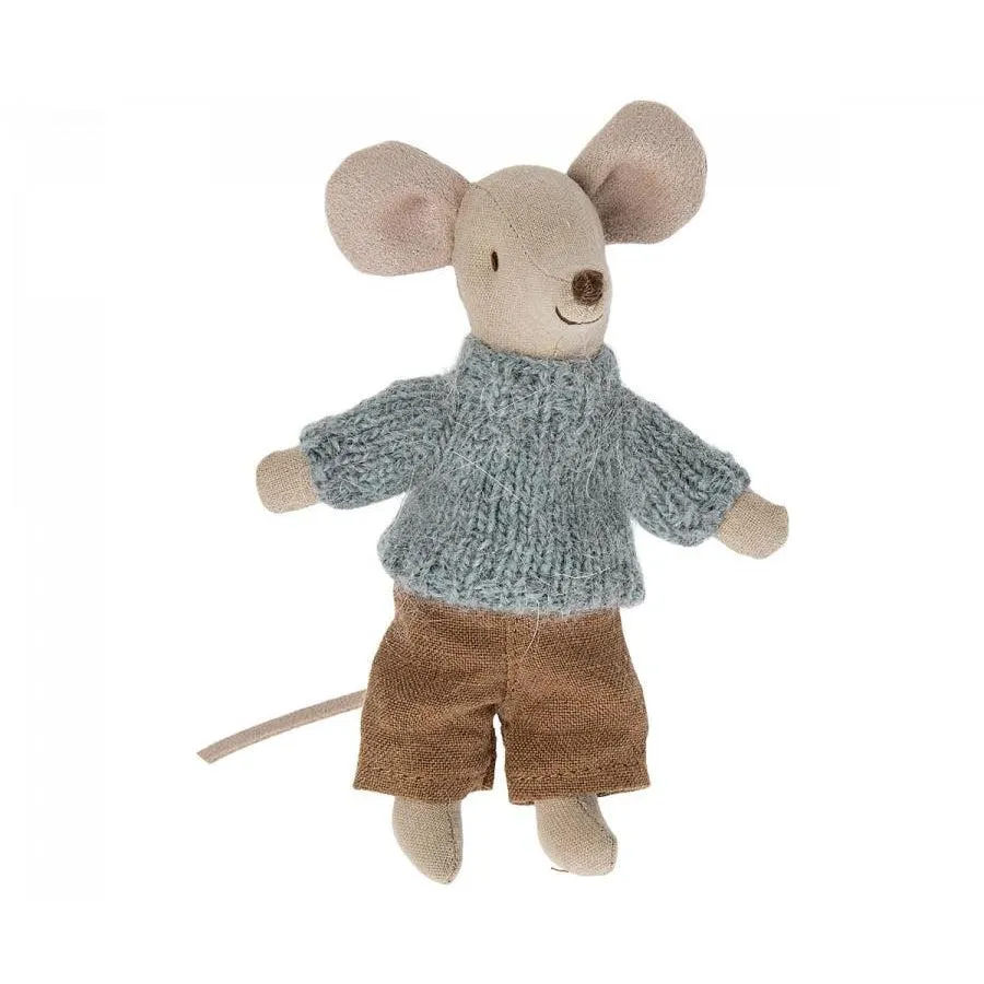 Clothes for Big Brother Mouse, Knitted Sweater   Pants