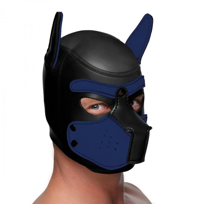 Colored Puppy Play Mask (8 Colors)