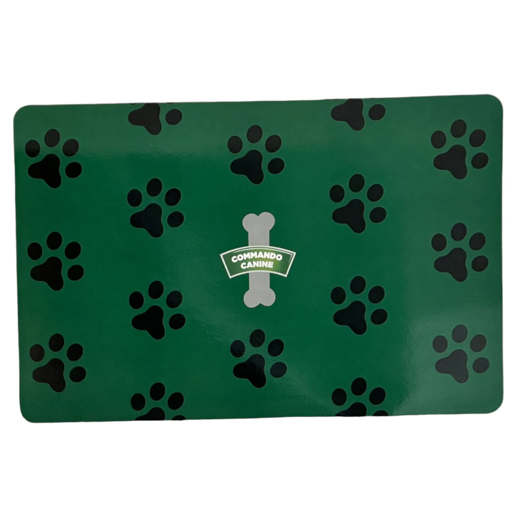 Commando Canine Dog Bowl Mat