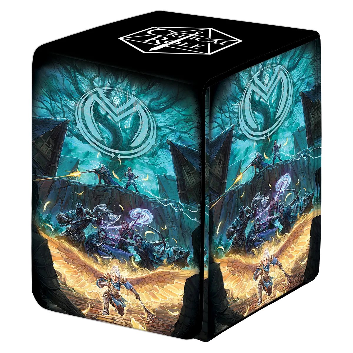 Critical Role Bells Hells Vox Machina Art Printed Leatherette Alcove Deck Box