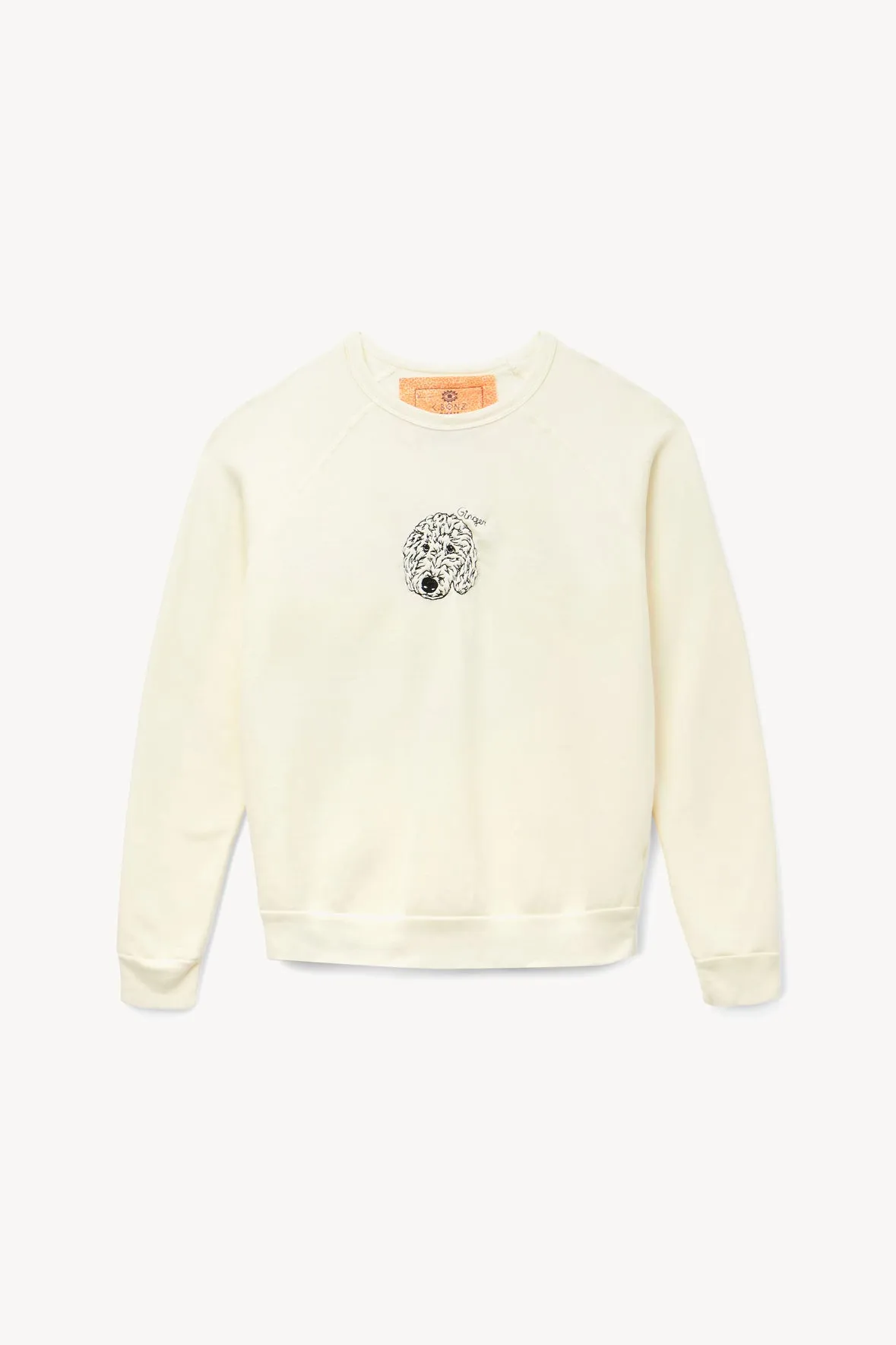 CUSTOM STAUD x C.BONZ SWEATSHIRT | CREAM