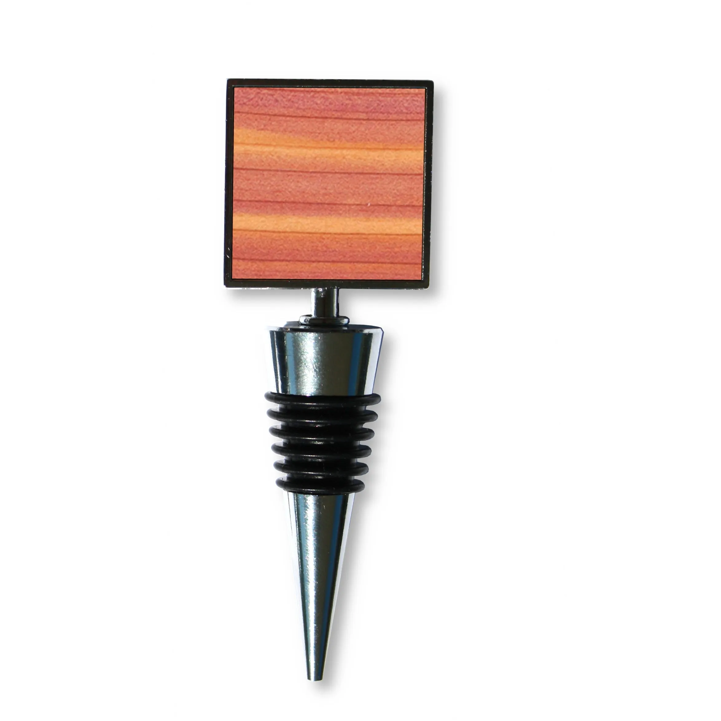 Customizable Cone Wine Bottle Stopper (Trophy Style)