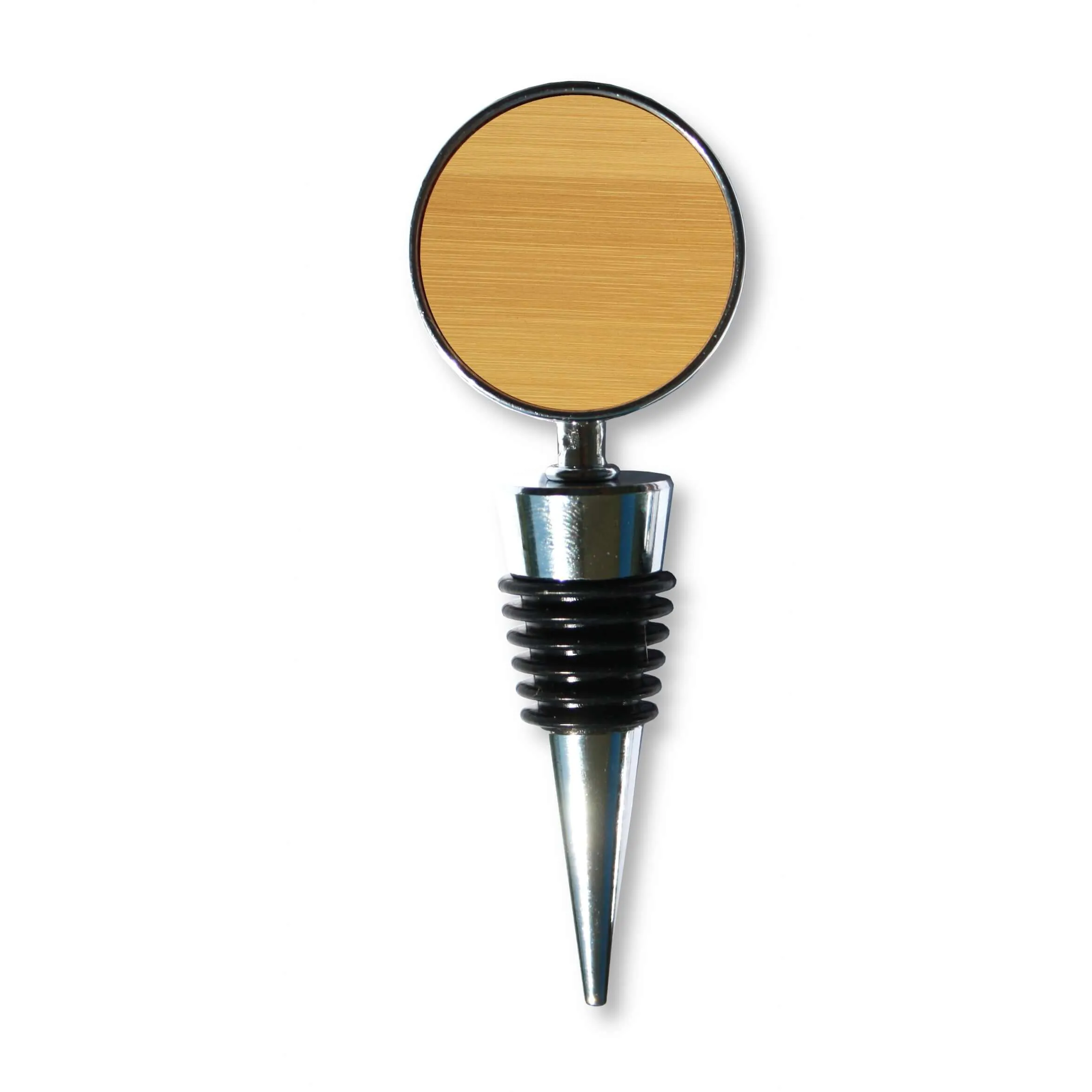 Customizable Cone Wine Bottle Stopper (Trophy Style)