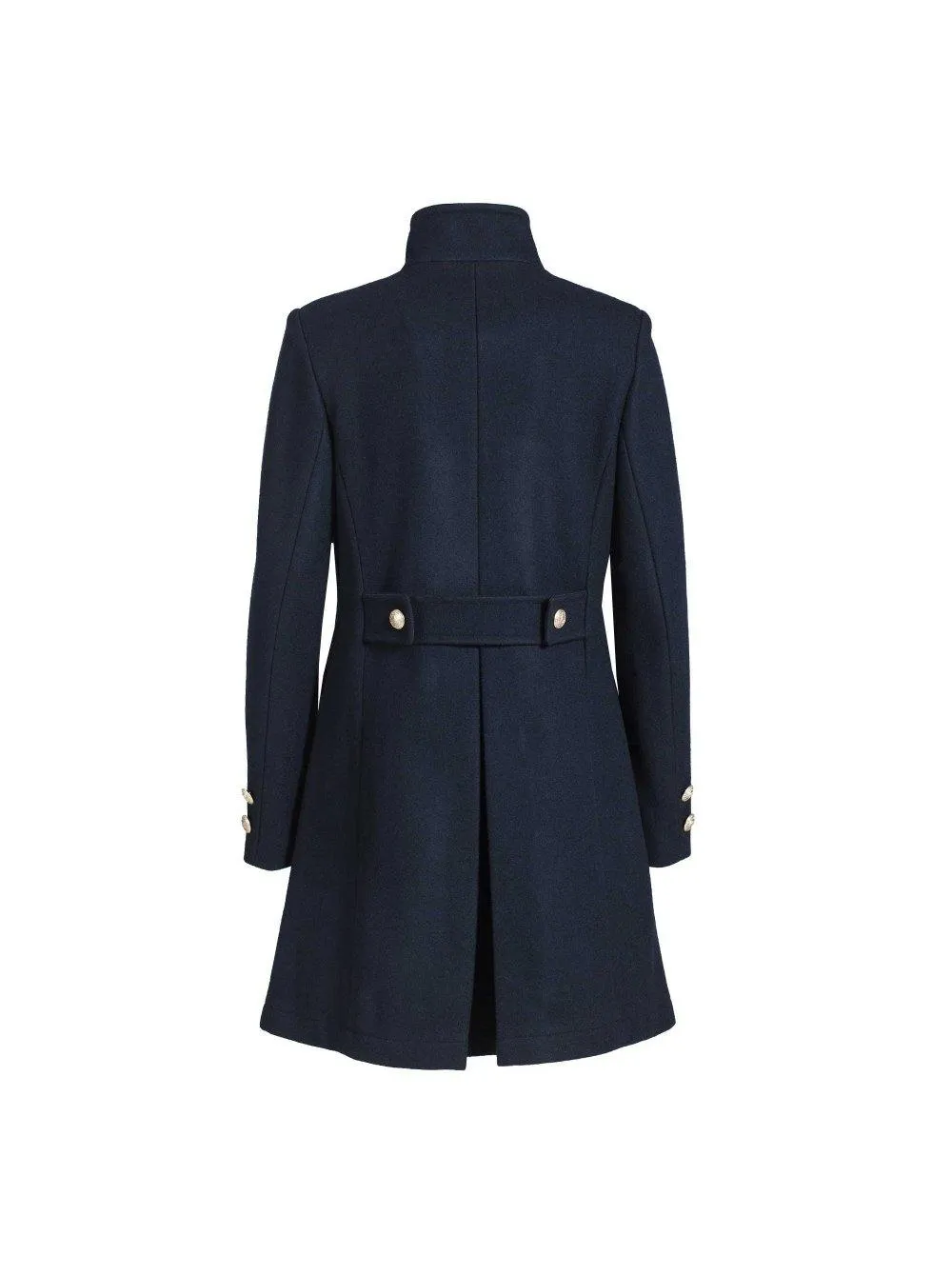 Dalmard Marine - Brighton Cachemire - Manteau long pour femme