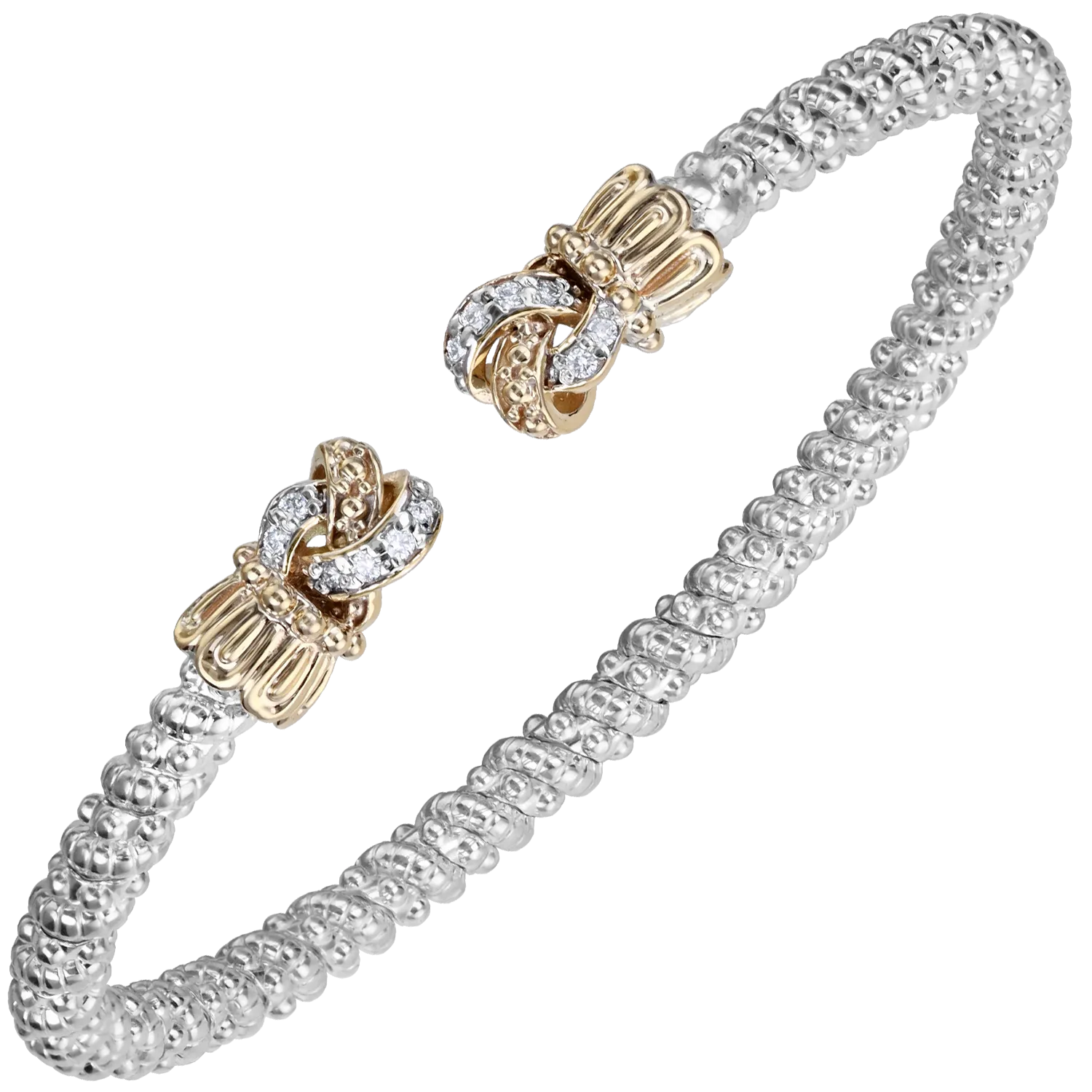 Diamond Knots Ends Bracelet