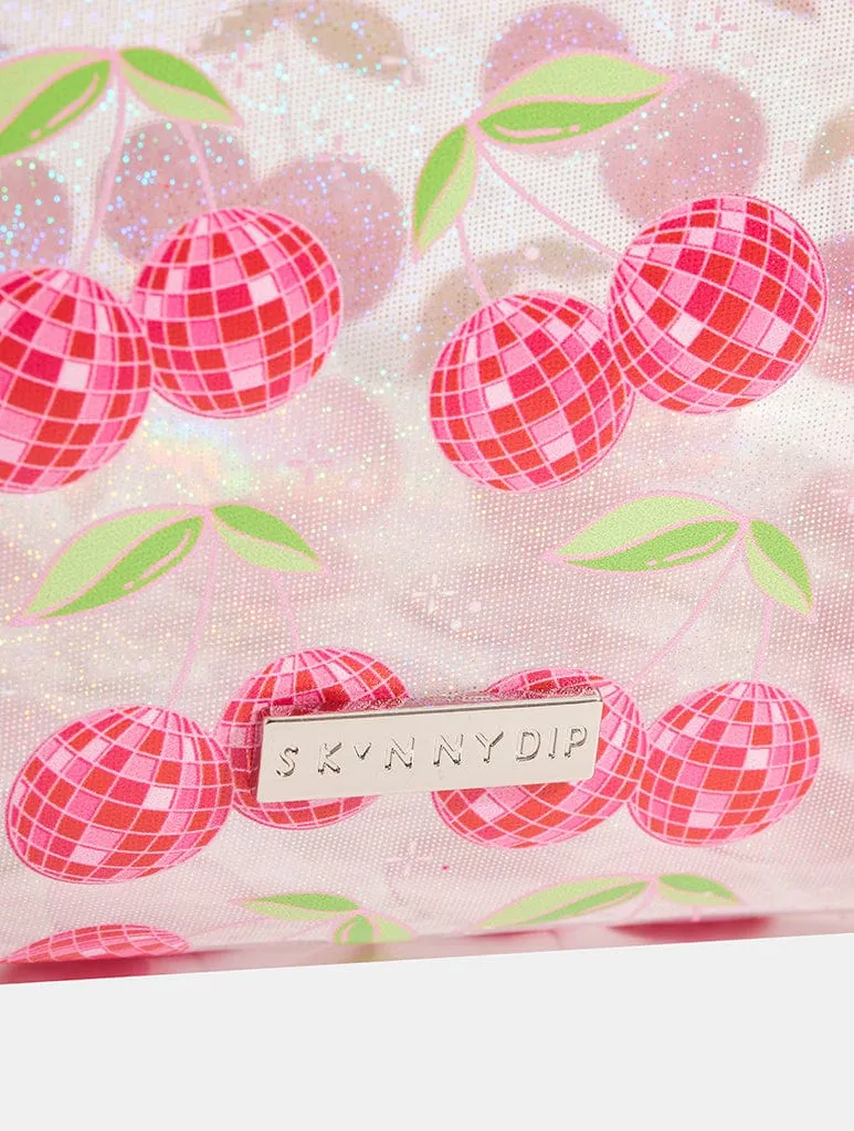 Disco Cherries Makeup Bag