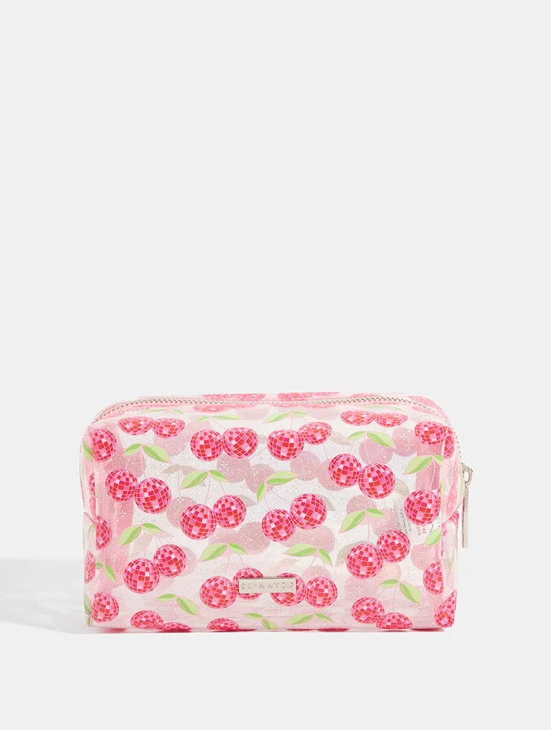 Disco Cherries Makeup Bag