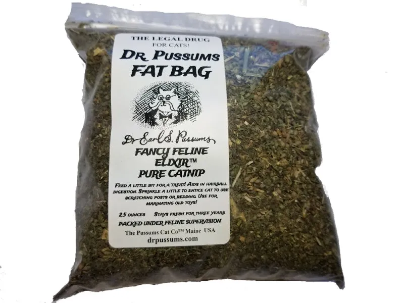 Dr. Pussums Fat Bag Pure Catnip 2.5oz