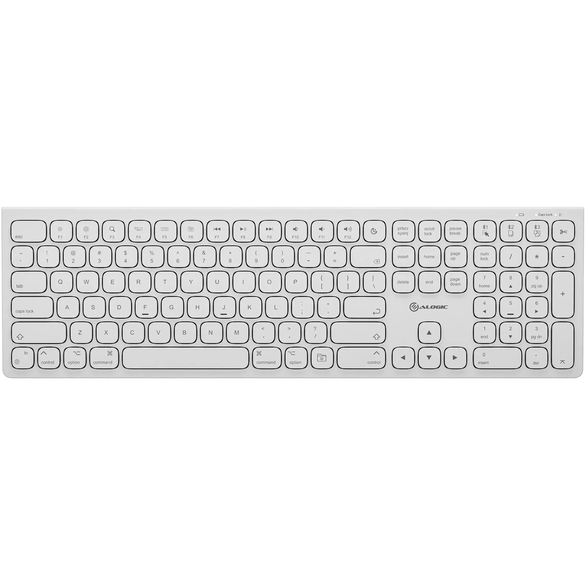 Echelon USB-C Rechargeable Wireless Keyboard for macOS