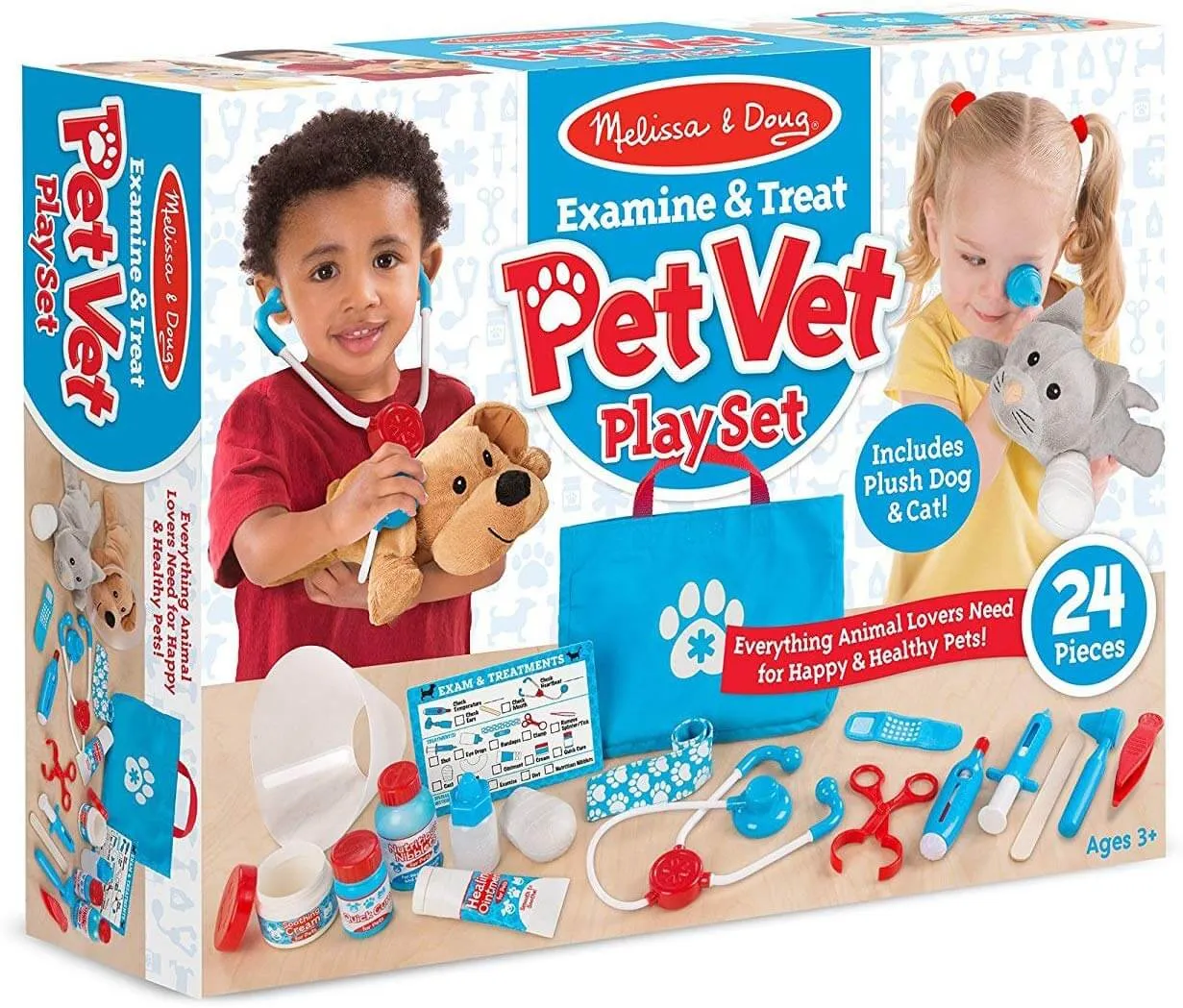 Examine & Treat Pet Vet Play Set Melissa and Doug