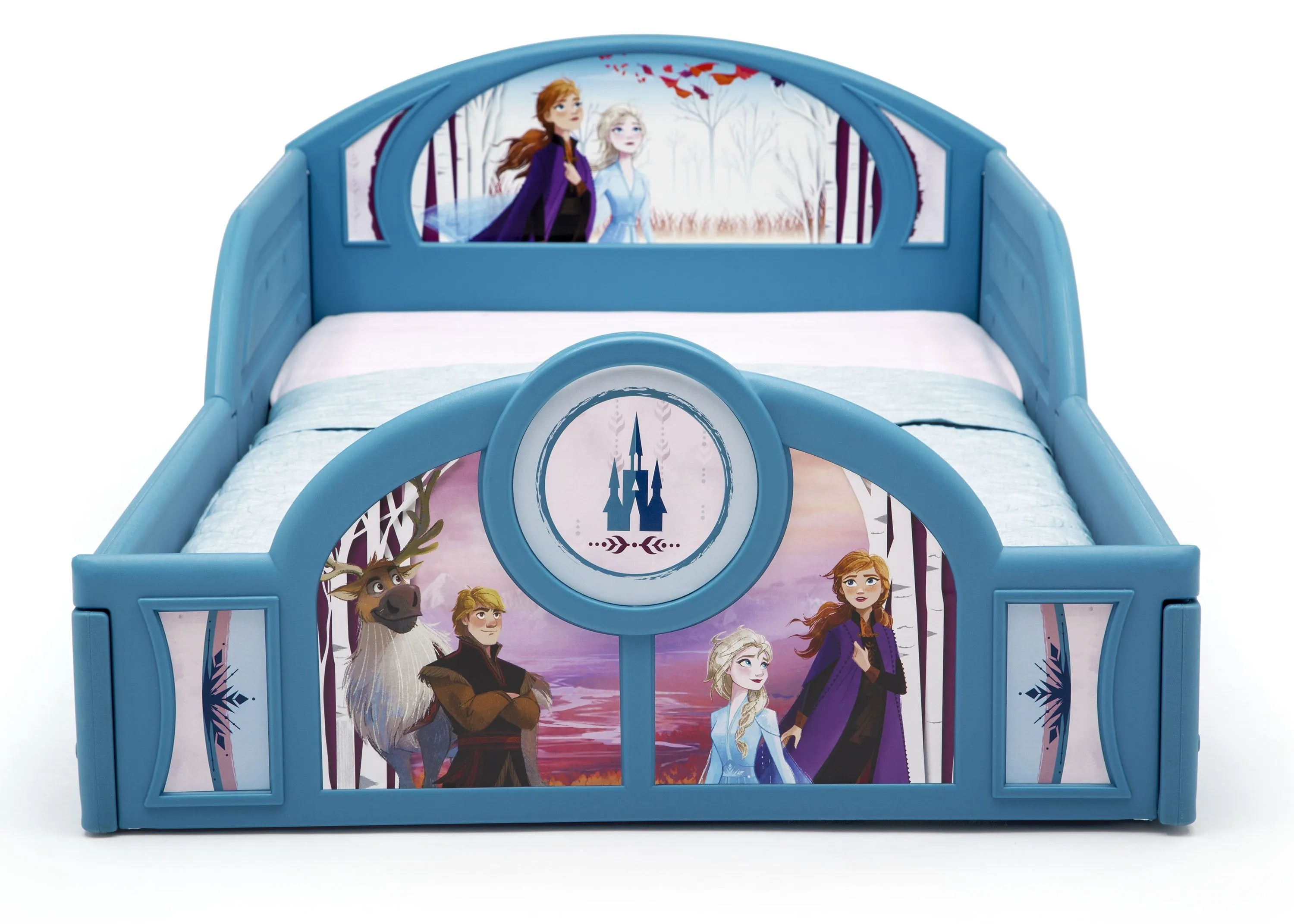 Frozen II Plastic Sleep and Play Toddler Bed