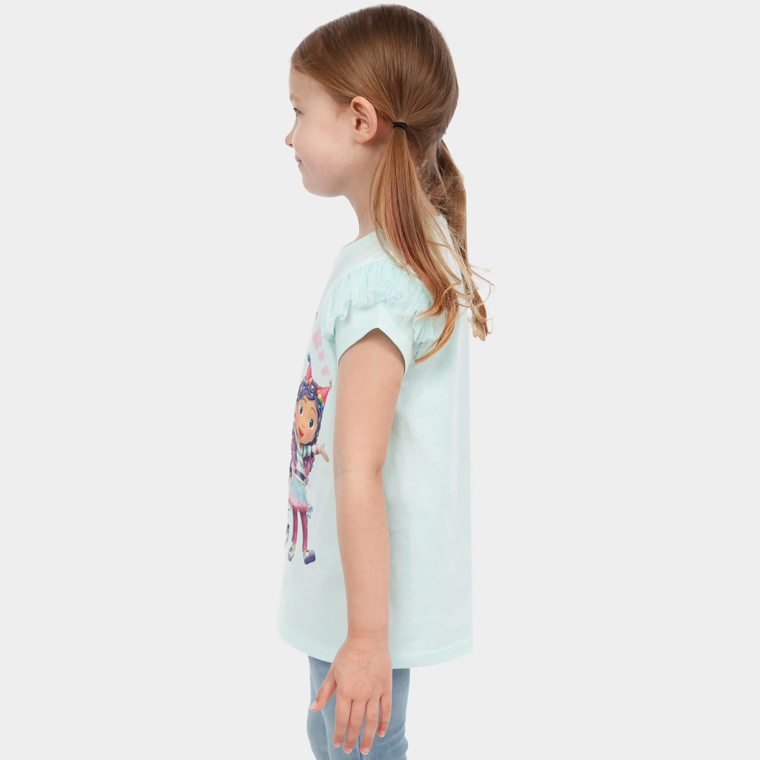 Gabby's Dollhouse T-Shirt - Frill Sleeves