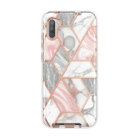 Galaxy A11 Cosmo Case(open box) - Marble Pink