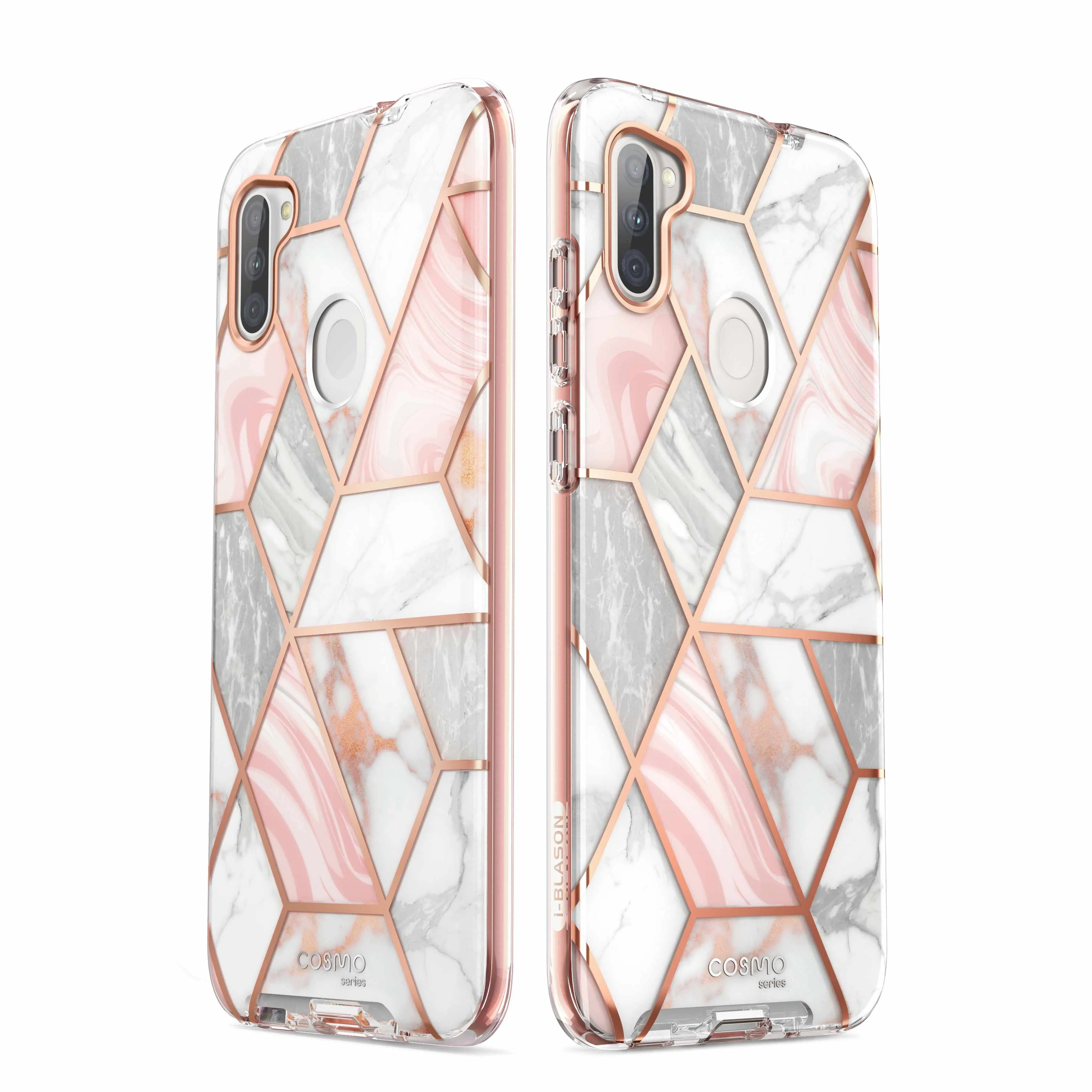 Galaxy A11 Cosmo Case(open box) - Marble Pink