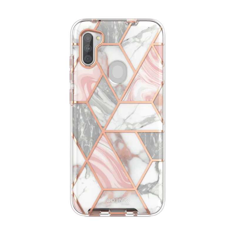 Galaxy A11 Cosmo Case(open box) - Marble Pink