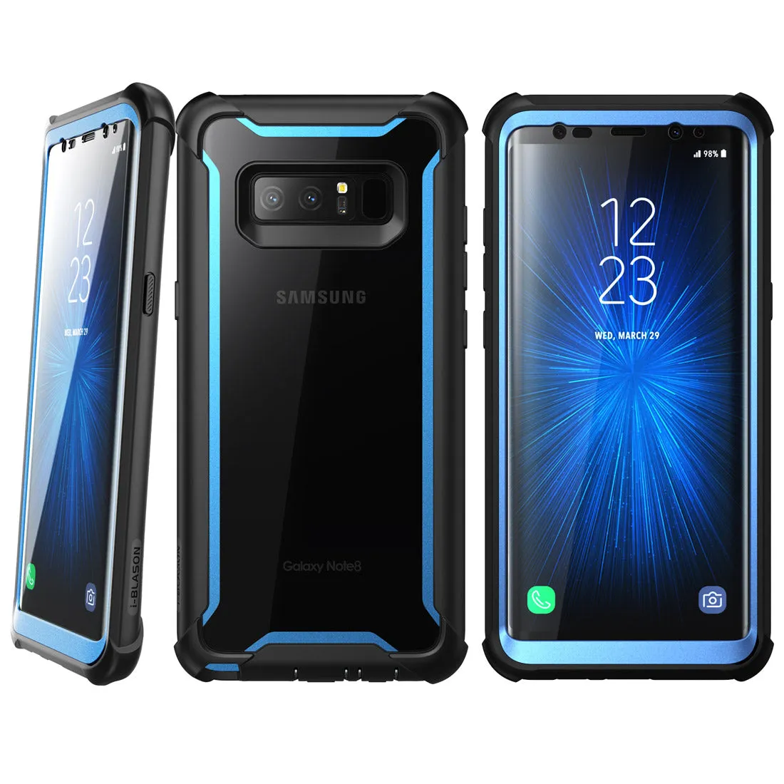 Galaxy Note 8 Ares Case(open box) - Blue