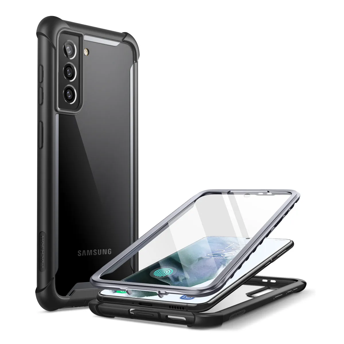 Galaxy S21 FE Ares Clear Rugged Case(open box) - Black