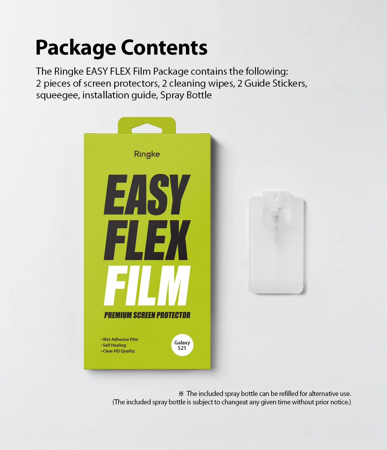 Galaxy S21 Screen Protector | Easy Flex