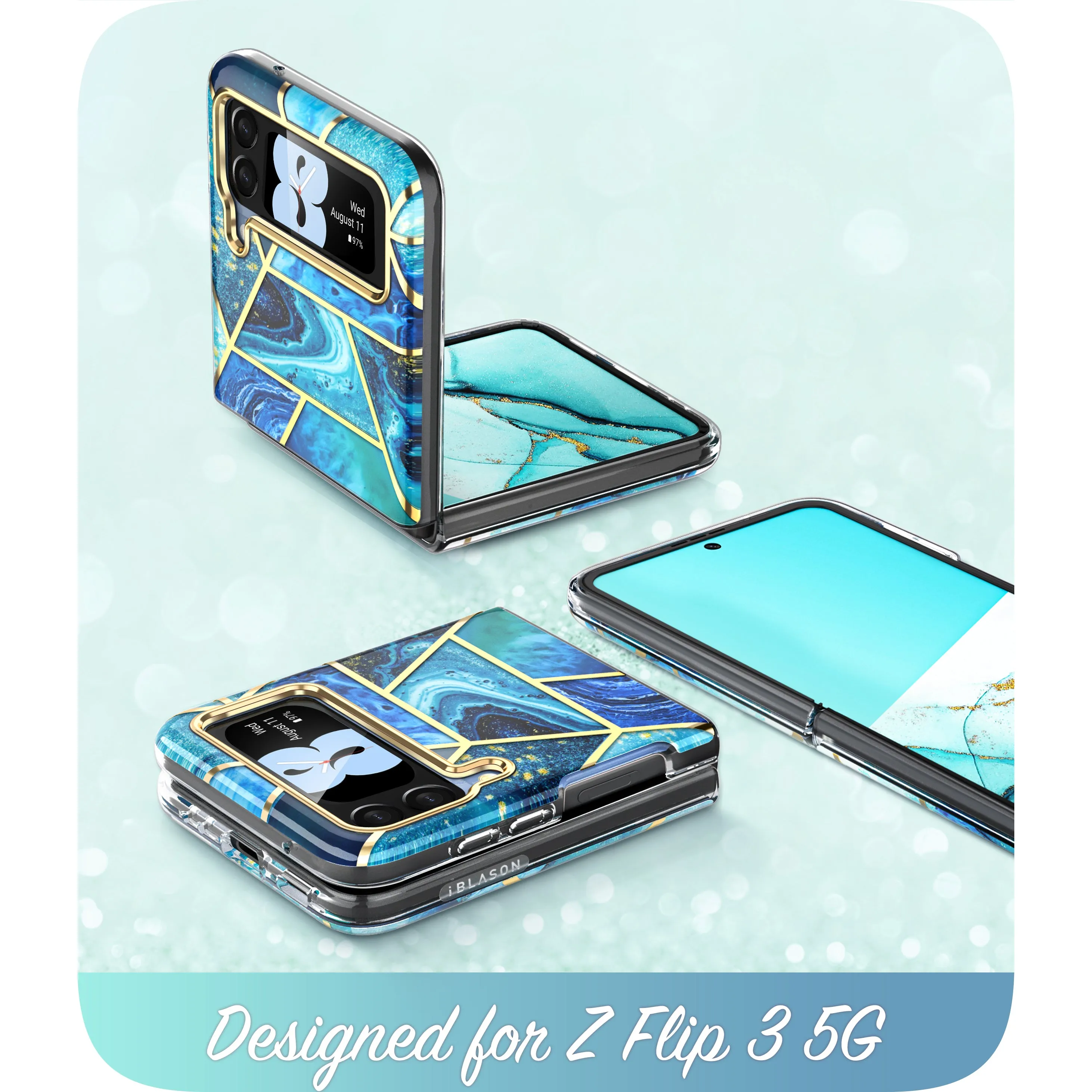 Galaxy Z Flip3 Cosmo(open box) - Ocean Blue