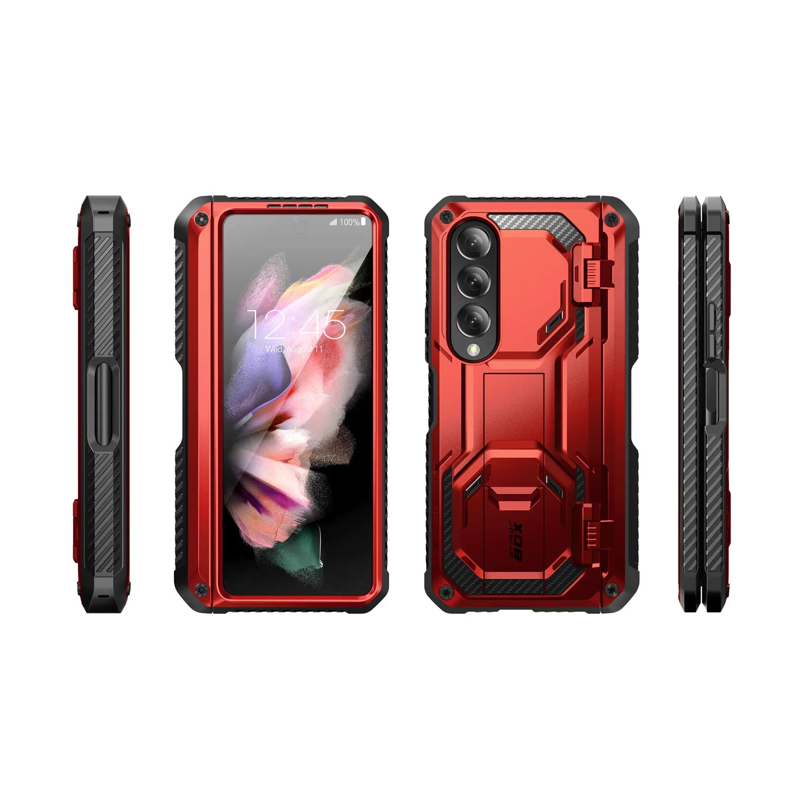 Galaxy Z Fold4 Armorbox(open box) - Metallic Red