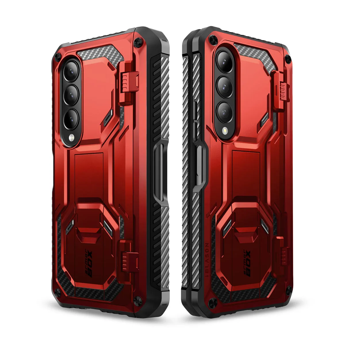 Galaxy Z Fold4 Armorbox(open box) - Metallic Red