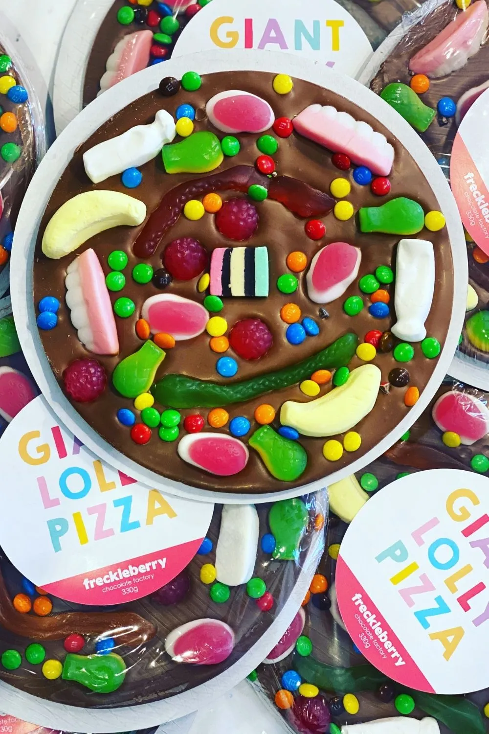 Giant Chocolate Lolly Pizza