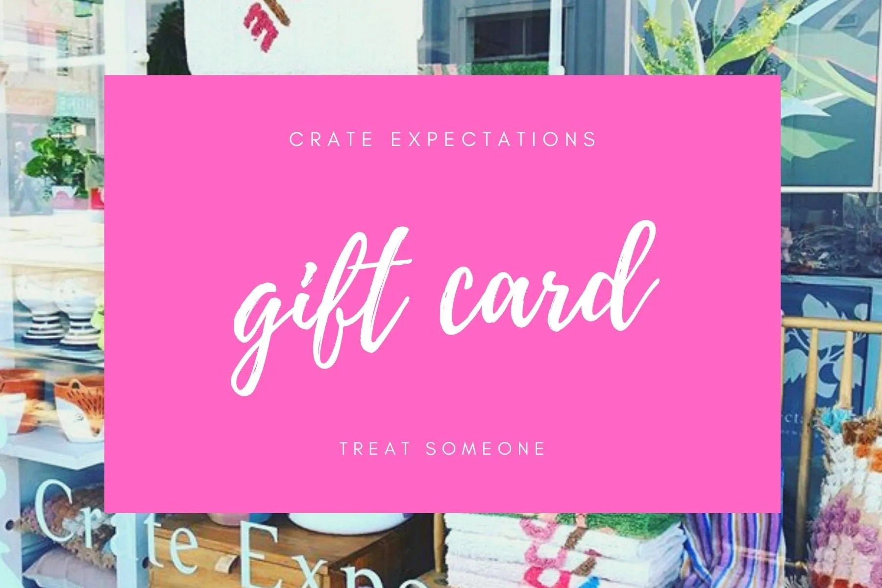 Gift Card Choose from $50, $100, $150, $200, $250, $500