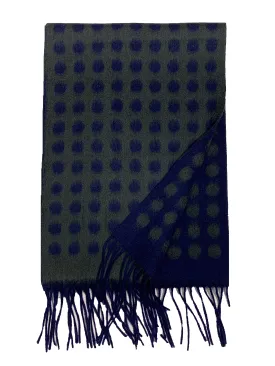 Hemley - Foulard à pois de laine