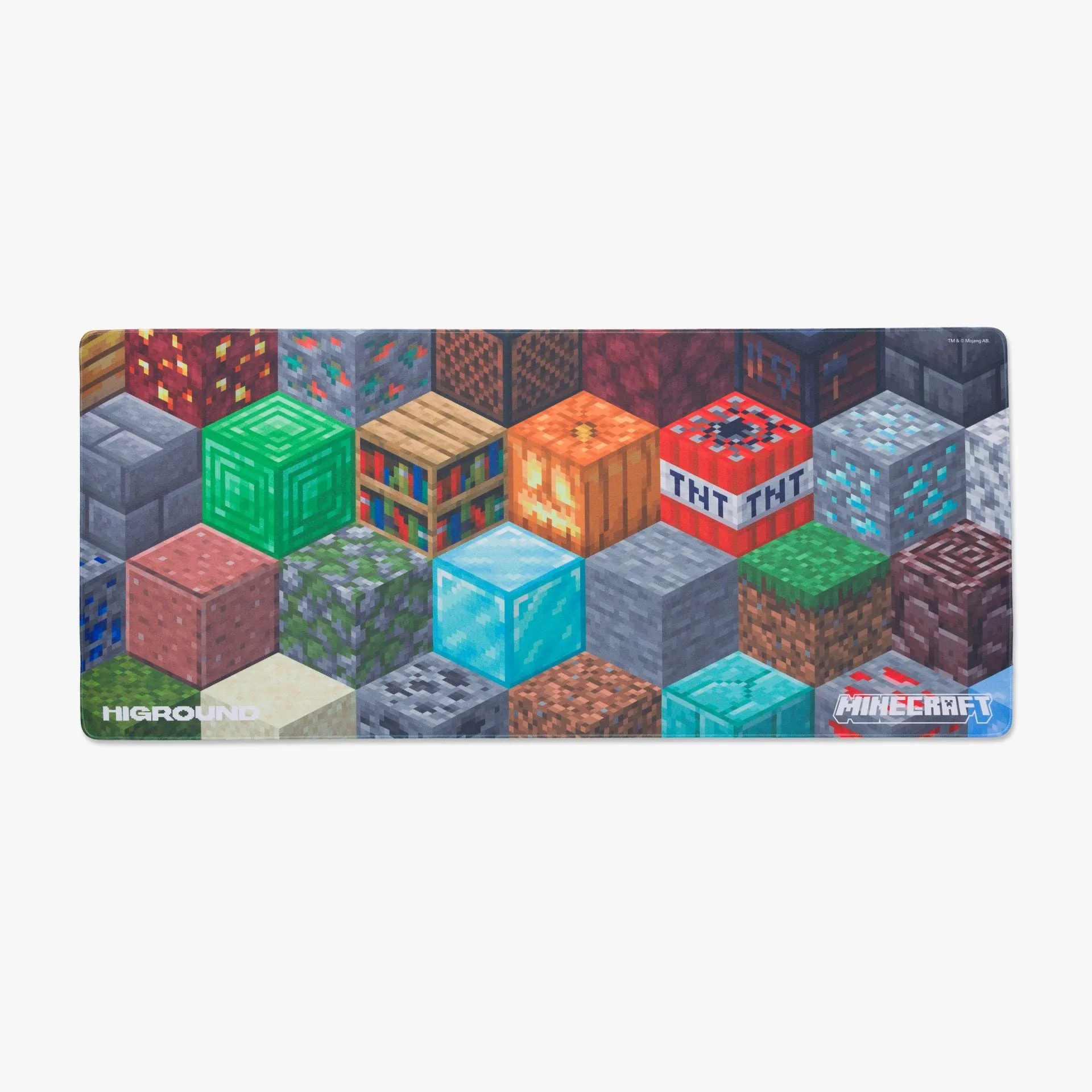 HG x Minecraft Mousepad XL - Random Blocks