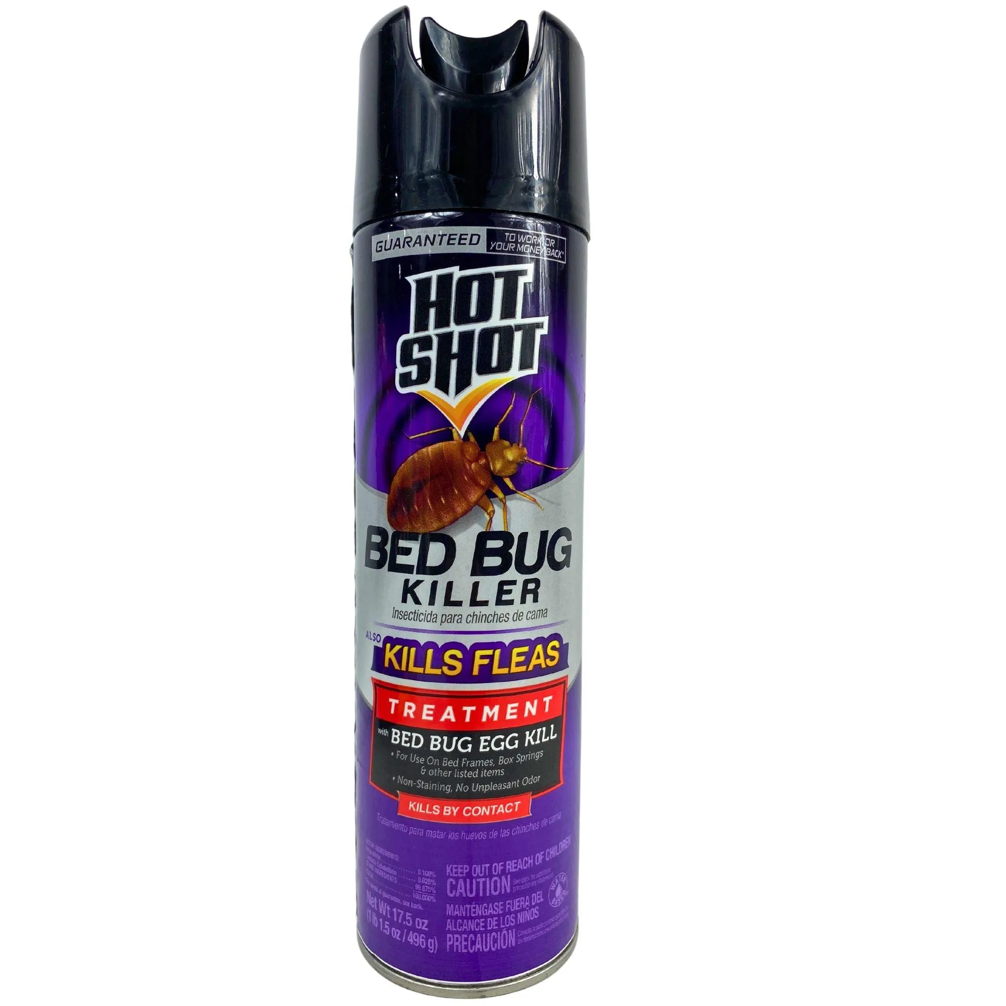 Hot Shot Bed Bug Killer Also Kills Fleas 17.5OZ (50 Pcs Lot)