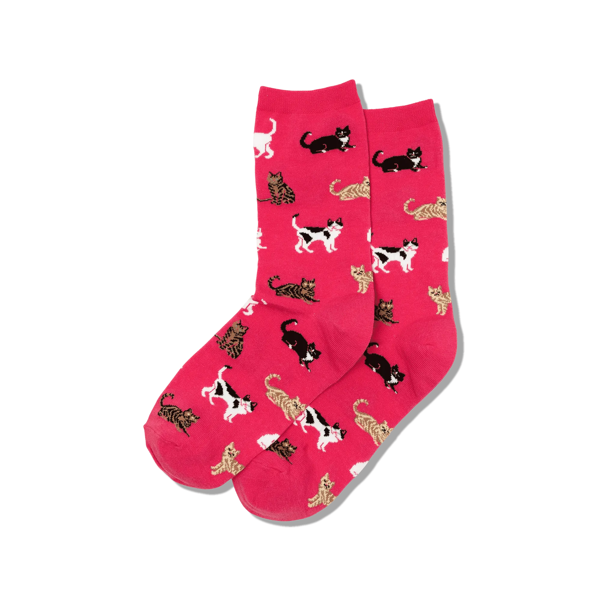 HOTSOX Women's Cats Crew Socks