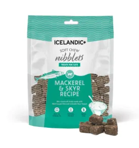 Icelandic  Soft Chew Nibblets-Mackeral&SKYR (Cats)