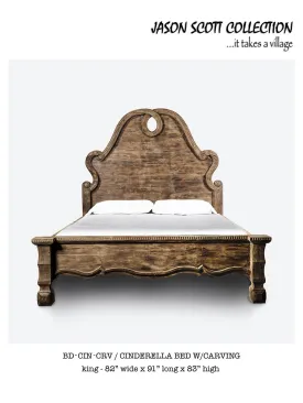 Jason Scott Carved Cinderella Bed