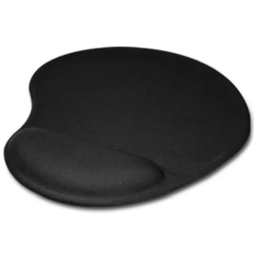 Jedel Mouse Pad with Ergonomic Wrist Rest, Black