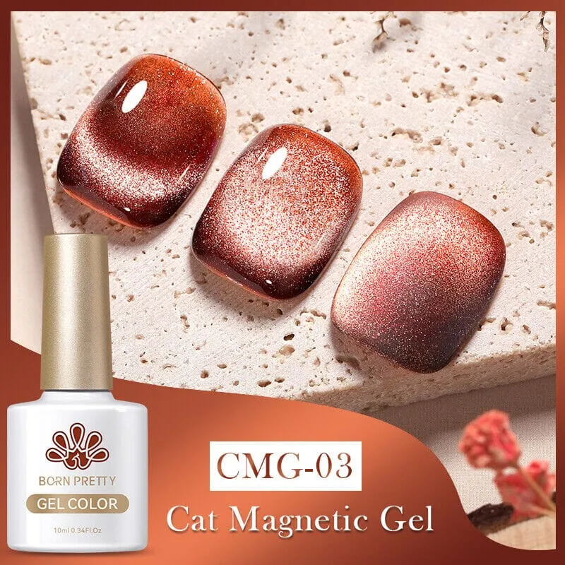 Jelly Amber Cat Eye Magnetic Gel Born Pretty