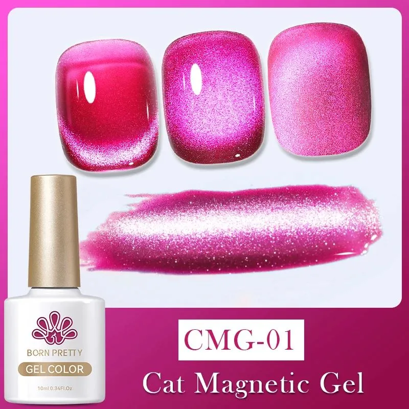 Jelly Amber Cat Eye Magnetic Gel Born Pretty