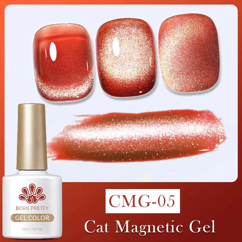 Jelly Amber Cat Eye Magnetic Gel Born Pretty