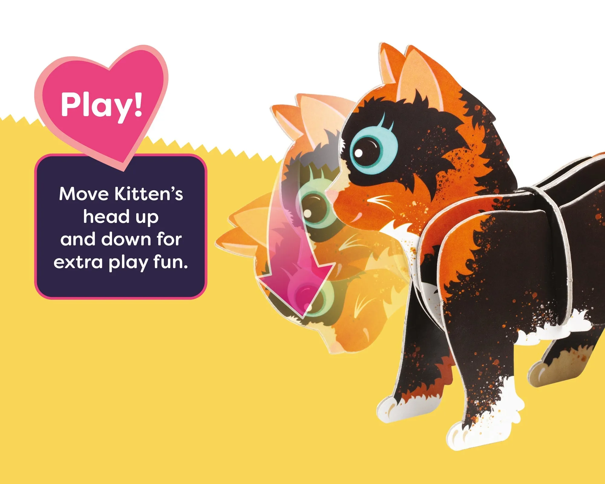 Junior STEM Build - Kitten with Moving Mechanisms