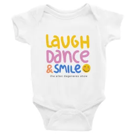 Laugh. Dance. Smile Onesie