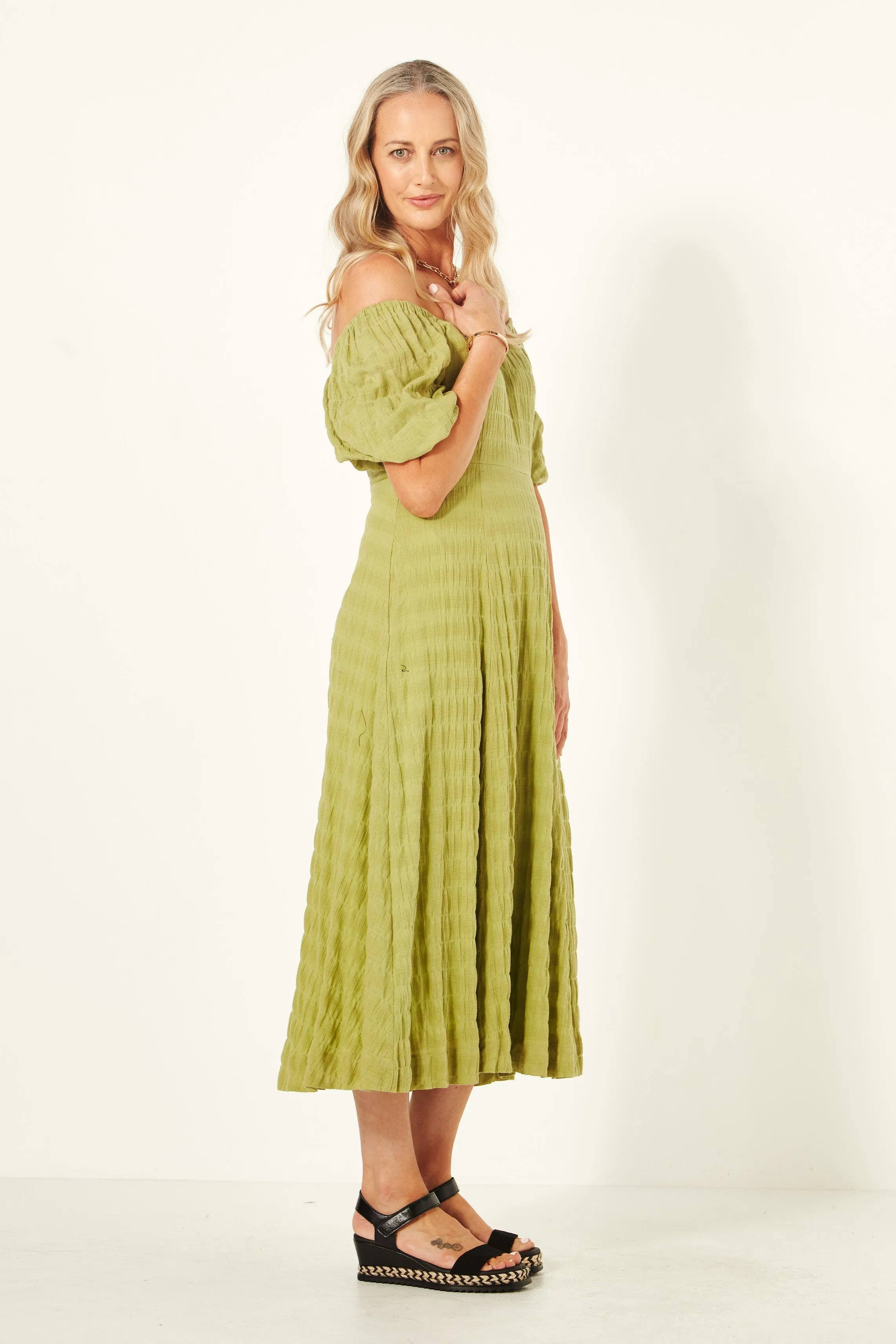 Lemon Tree Design Ltd - Senita Dress - Avocado