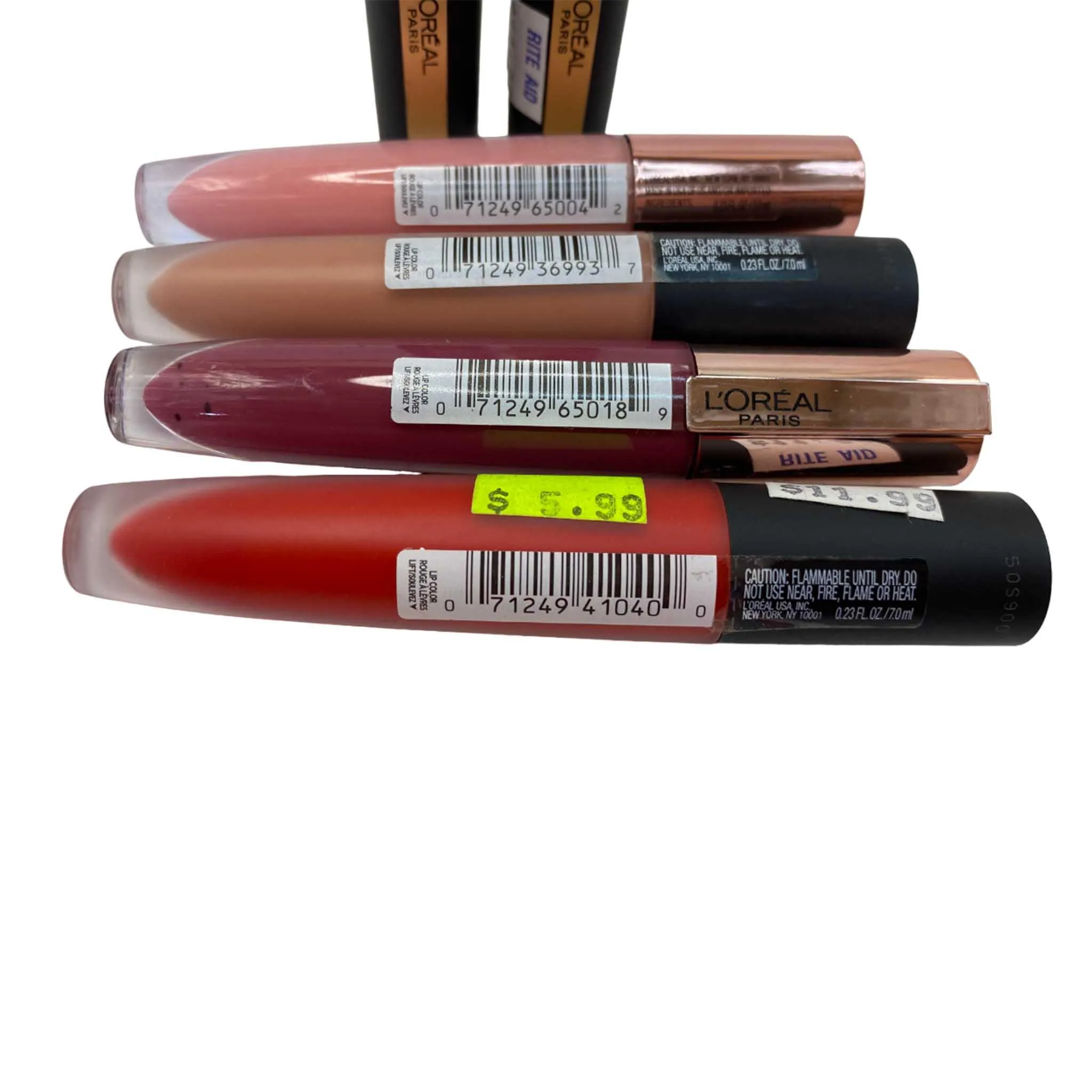 L'Oreal Paris Rouge Signature Lasting Matte Liquid Lipstick (50 Pcs Box)