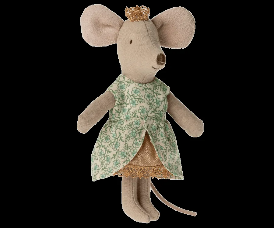 Maileg | Little Sister Princess Mouse in Matchbox