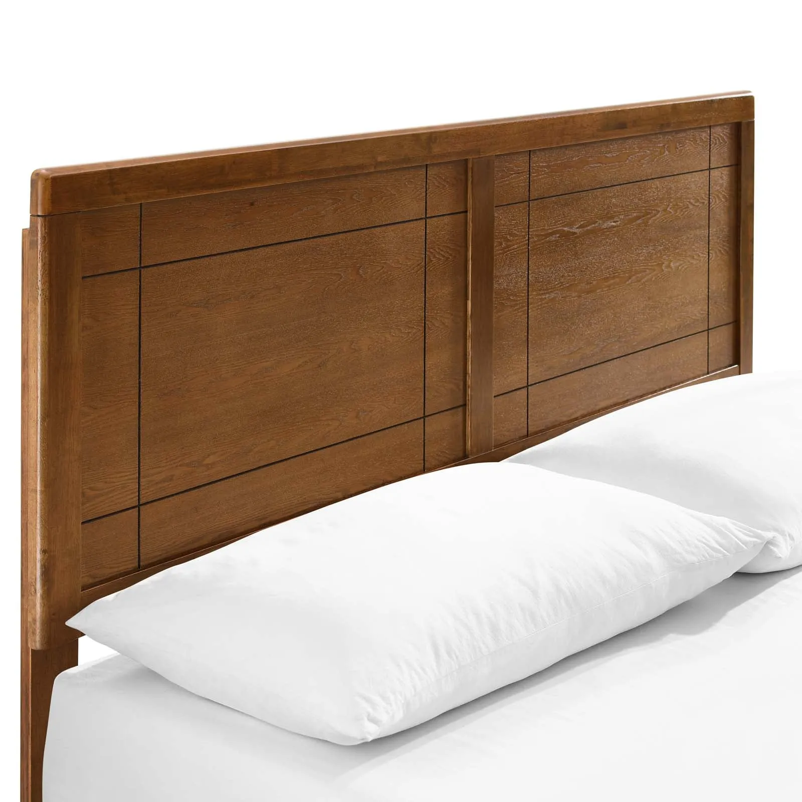 Marlee Wood Platform Bed With Splayed Legs