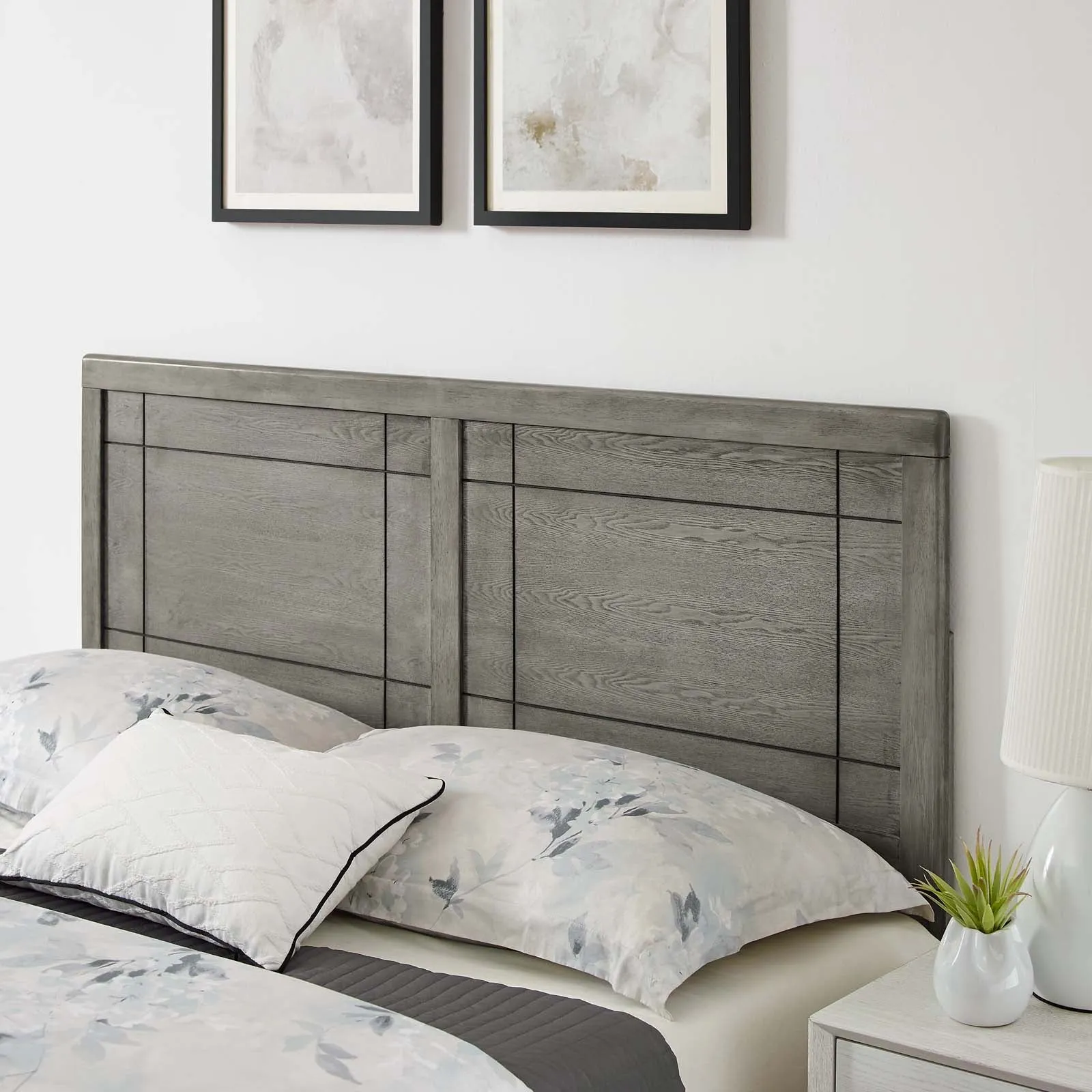 Marlee Wood Platform Bed With Splayed Legs