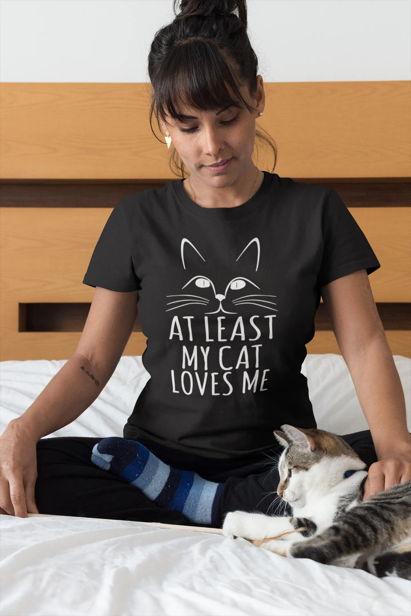 My Cat Loves Me T-Shirt