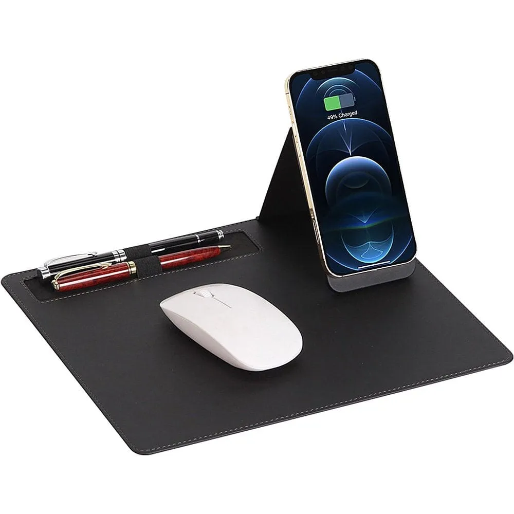 Office Mouse Pad with Wireless Charging